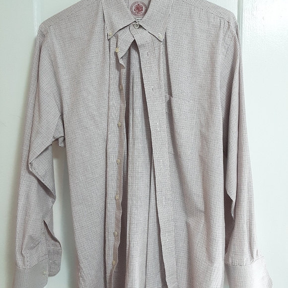 Brooks Brothers Makers 16/34 classic retro blue button down plus bonus - Picture 10 of 14